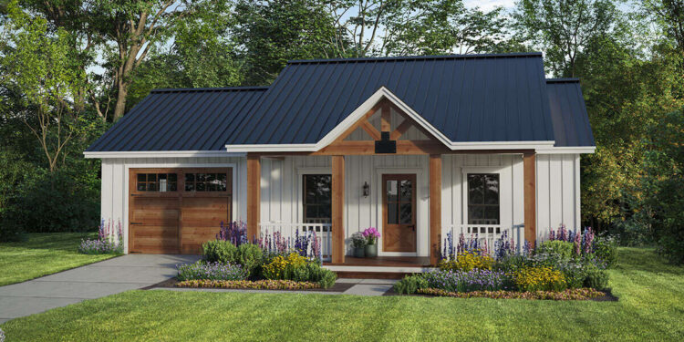 Modern Farmhouse — (716 Sq Ft, 1 Bed / 1 Bath)