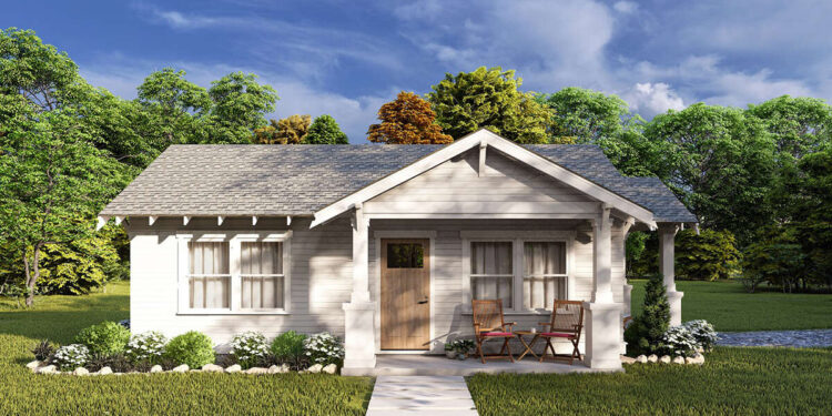 Cozy Cottage — (600 Sq Ft, 1 Bedroom / 1 Bathroom)