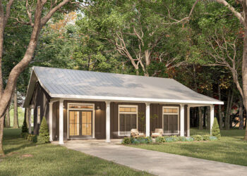 Modern Farmhouse Cottage — (800 Sq Ft, 1 Bedroom / 1 Bath)