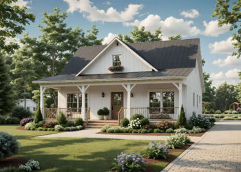 Modern Farmhouse — (1,020 Sq Ft, 2 Beds / 2 Baths)