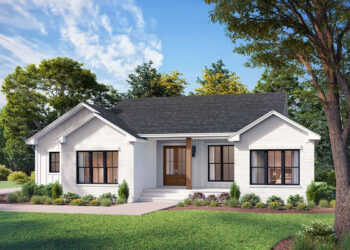 Modern Farmhouse — 1,597 Sq Ft, 3 Beds, 2½ Baths