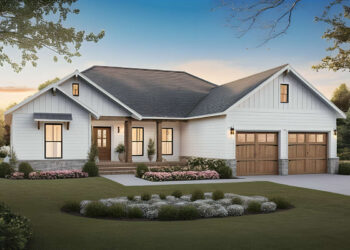 Modern Farmhouse with 3 Bedrooms & Smart Layout – 1,600 sq ft