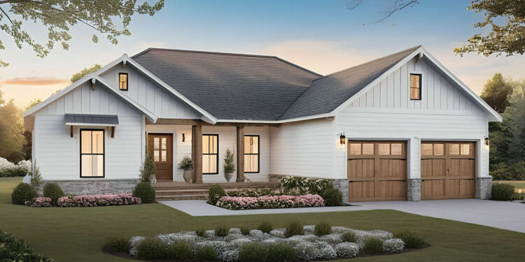 Modern Farmhouse with 3 Bedrooms & Smart Layout – 1,600 sq ft