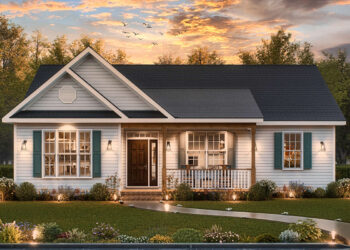 Craftsman Plan— 1,363 Sq Ft, 3 Bedrooms & 2 Bathrooms