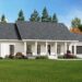 Modern Farmhouse – 1,615 Sq Ft with 3 Bedrooms, 2 Baths & 2-Car Garage