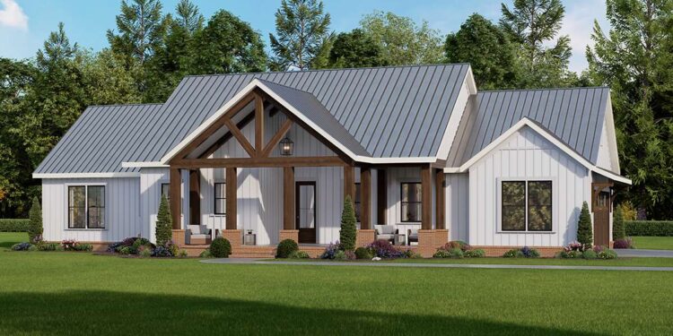 Modern Farmhouse — 1,916 Sq Ft, 3 Bedrooms & 2 Bathrooms