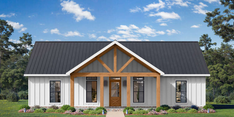 Modern Farmhouse with 3 Bedrooms & Open Living – 1,450 sq ft