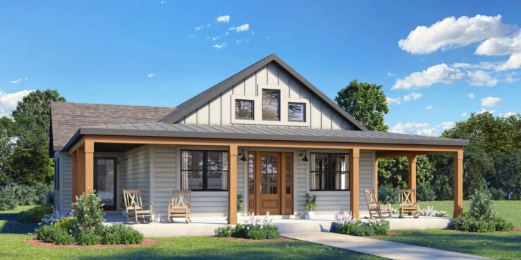 Modern Farmhouse — 1,708 Sq Ft, 3 Beds & 2 Baths