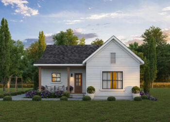 Modern Farmhouse — (1,000 Sq Ft, 2 Beds / 1 Bath)