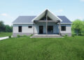 Traditional One-Story Home Plan – 1,600 sq ft | 3 Bedrooms & 2 Bathrooms