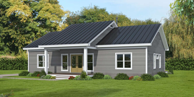 Country Plan — 1,600 Sq Ft | 3 Bedrooms & 2 Bathrooms