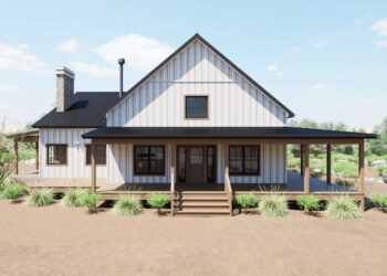 Modern Farmhouse Plan – 2,076 Sq Ft | 3 Bedrooms & 2 Baths