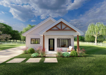 Modern Farmhouse Cottage – 750 Sq Ft | 1 Bedroom & 1 Bath