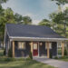 Cozy Cabin Plan – 624 Sq Ft | 1-2 Bedrooms & 1 Bath