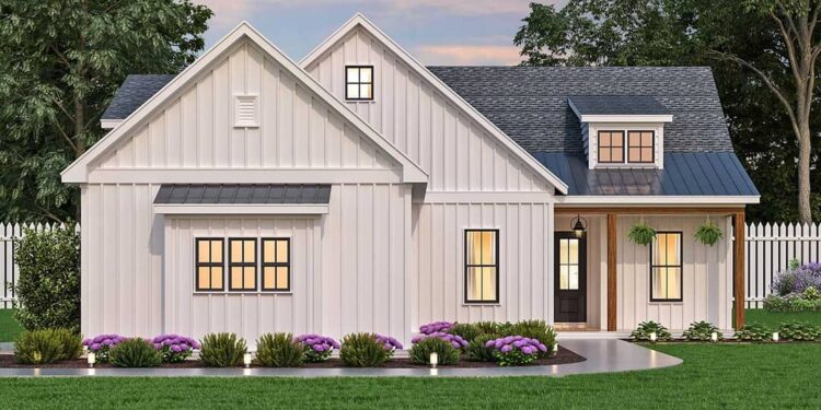 3-Bed House Plan with One-Story Convenience & Flexible Garage Options