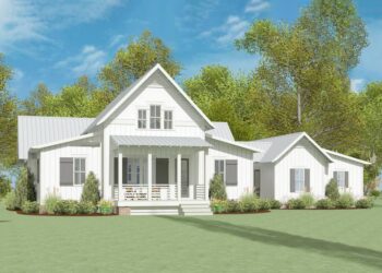 Exclusive Modern Farmhouse with Breezeway-Attached Garage — (1,711 Sq Ft)