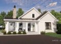 Rustic Tones and a Wrap-Around Porch – 1,811 sq ft • 3 Beds & 2 Baths