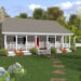 Charming 2-Bed Cottage — Plan (953 Sq Ft, 2 Beds / 1½ Baths)