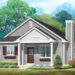 3-Bed Cottage Plan with Open Layout – 1,181 sq ft • 3 Beds & 2 Baths