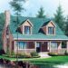 Two-Story Vacation Home Plan – ~1,339 sq ft, 2-3 Beds & 2.5 Baths