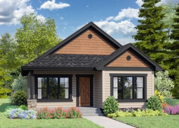 2-Bed ADU Cottage with Breakfast Nook — (800 Sq Ft)