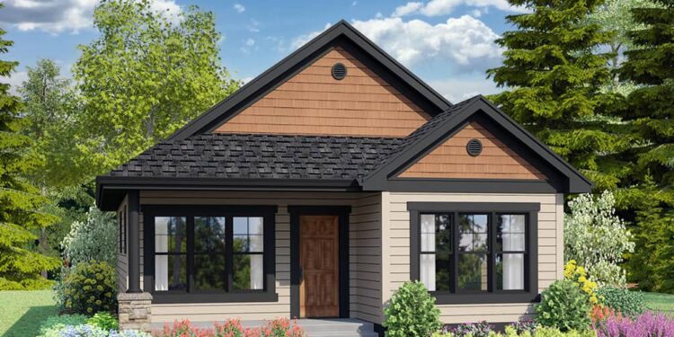 2-Bed ADU Cottage with Breakfast Nook — (800 Sq Ft)