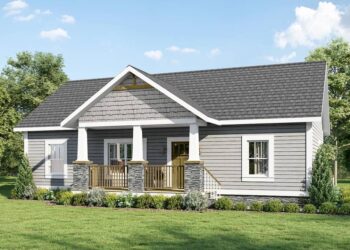Cute Split-Bedroom Home Plan – 1,311 Sq Ft