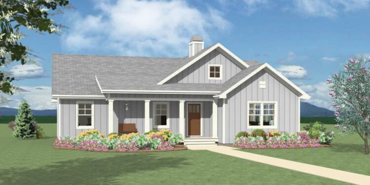 Open 3-Bedroom with Farmhouse Charm ~ 1483 sq.ft