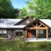 3-Bed Craftsman Ranch Under 1,500 Sq Ft — (1,491 Sq Ft)