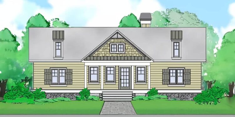 Cozy Craftsman Cabin – 1,228 Sq Ft | 1 Bedroom & Loft Option