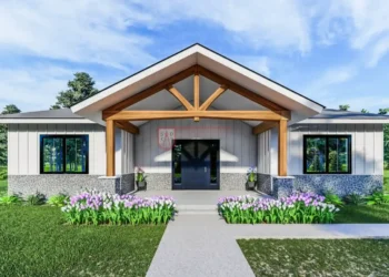 3-Bedroom Barndominium with Office — 2,060 Sq Ft