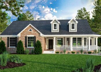 “Great Little Ranch” House Plan – Approx. 1,965 Sq Ft | 3 Beds & 2 Baths
