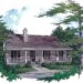 Starter Home with Two Covered Porches — (1,277 Sq Ft)