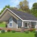 Rustic Contemporary Cottage – Under 1,200 Sq Ft with Vaulted Interior & Rear Porch