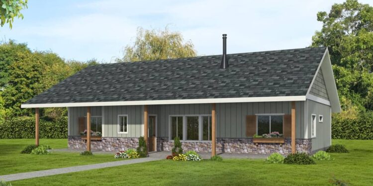 Single-Story Ranch with Split Bedroom Plan (Approx. 1,680 Sq. Ft.)