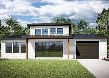 1-Bed Contemporary ADU + Garage — Compact, Stylish, & Functional