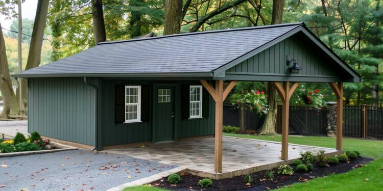 1-Bed ADU Cottage with Carport (Under 500 Sq Ft)