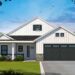 Splendid New American Home Plan with Pocket Office – 1,619 sq ft, 2–3 Beds & 2.5 Baths