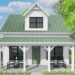 Exclusive Small Home Plan with Two Bedrooms — (750 Sq Ft)