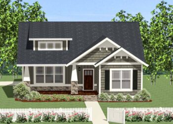 Petite Craftsman Bungalow – ~1,138 sq ft | 2 Beds & 2 Baths