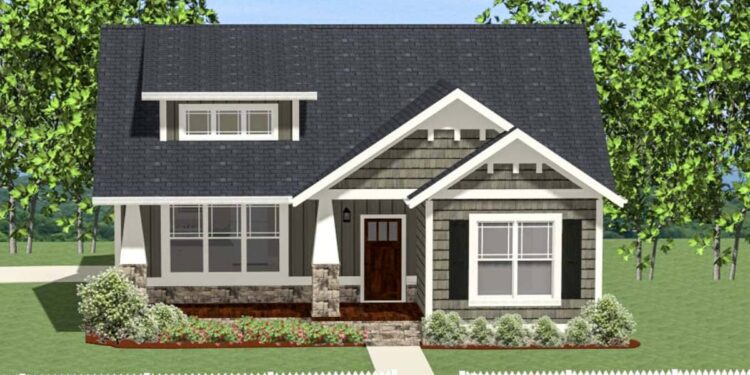 Petite Craftsman Bungalow – ~1,138 sq ft | 2 Beds & 2 Baths