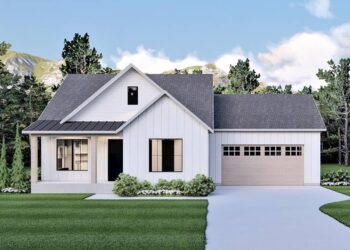 Petite 3-Bed Cottage with Optional Finished Lower Level – 1,209 Sq Ft