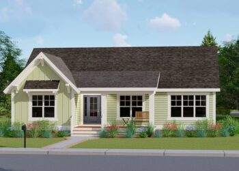 Darling Cottage Plan with Optional Lower Level – 1,404 Sq. Ft. of Cozy Living