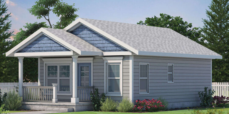 Charming 2-Bedroom Cottage — 800 Sq. Ft.