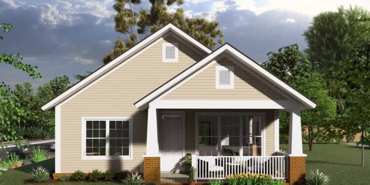 Two-Bedroom Starter Home with Smart, Livable Design (Approx. 1,147 Sq. Ft.)