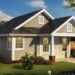 Tiny Cottage House Plan — 550 sqft.