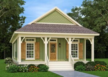 Charming 1,040 Sq. Ft. Cottage with Spacious Porches