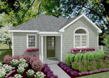 Tiny Home Plan Perfect for an ADU – 528 Sq Ft | 1 Bed & 1 Bath