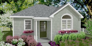 Tiny Home Plan Perfect for an ADU – 528 Sq Ft | 1 Bed & 1 Bath