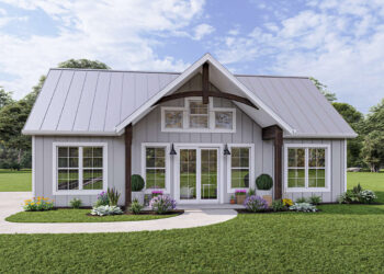 Modern Farmhouse Plan – 1,333 sq ft | 2 Bedrooms & 2 Bathrooms